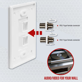 Energy: close-up shows snap-on design for quick, tool-free mounting.