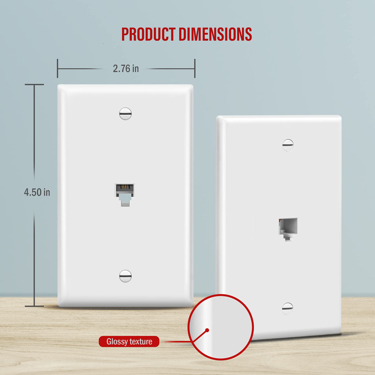 ENERLITES side profile showing low-profile design that reduces protrusion