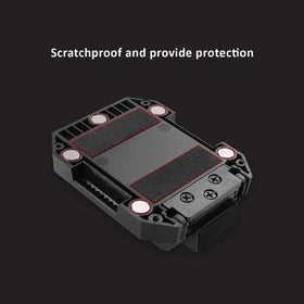 Enermax headset holder with silicone cradle provides secure, sturdy support.