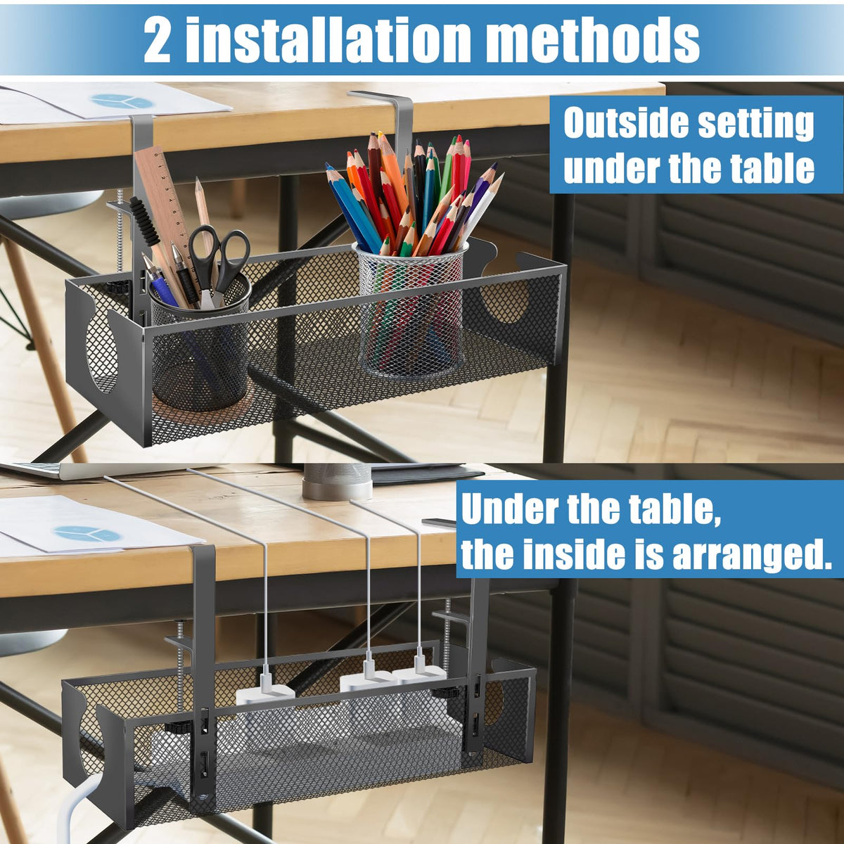 ENGYNC ventilated design prevents dust and overheating for bulky power strips