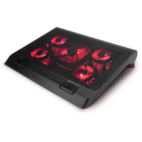 ENHANCE front view showing red cooling pad and large surface for stability and airflow