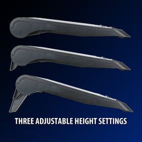 ENHANCE speed and LED control dial close-up, enables quick power adjustments