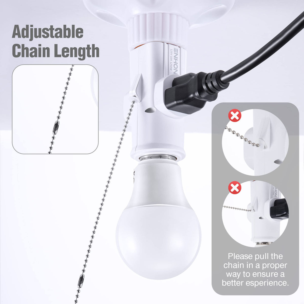 Enhon power supply for doorbell or security camera.