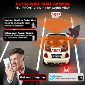 enjf-eocy dashcam interior 180° view captures cabin activity for diligent monitoring