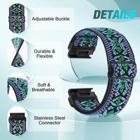 enkic elastic quickfit buckle closeup showing adjustable size for comfort