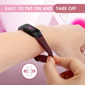 enkic Luxe band featuring easy tool-free installation.