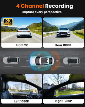 ENLIK night vision front camera with HDR for low light clarity