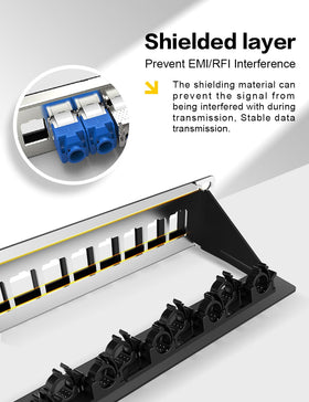 Enmane 19-inch rack mount fit for standard enclosures