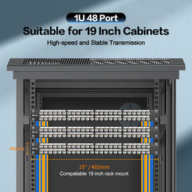 Enmane cable management bar aids strain relief and tidy routing