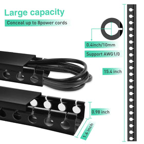 ENONCI Adhesive tape and wire holders included for easy setup.