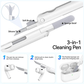 Ensfomte 3 in 1 cleaning pen removes dust and dirt easily