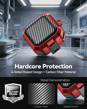 EnsFomte Buds 4 Pro Case anti-lost design for secure outdoor carry.