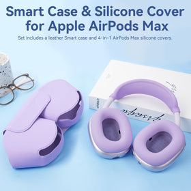 Ensfomte headphones inside smart case showing sleep mode preservation