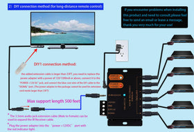 Ensigear IR emitters detail on device, delivers reliable infrared transmission
