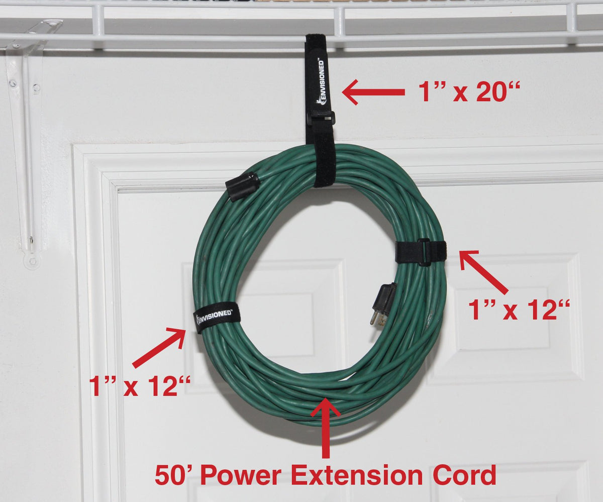 ENVISIONED 30-inch strap fits 4-26 inches around objects