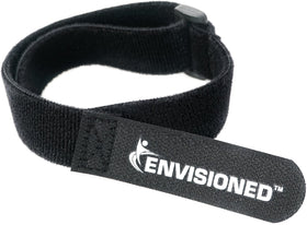 ENVISIONED Soft Touch Cinch Straps side view protect delicate gear with velour comfort