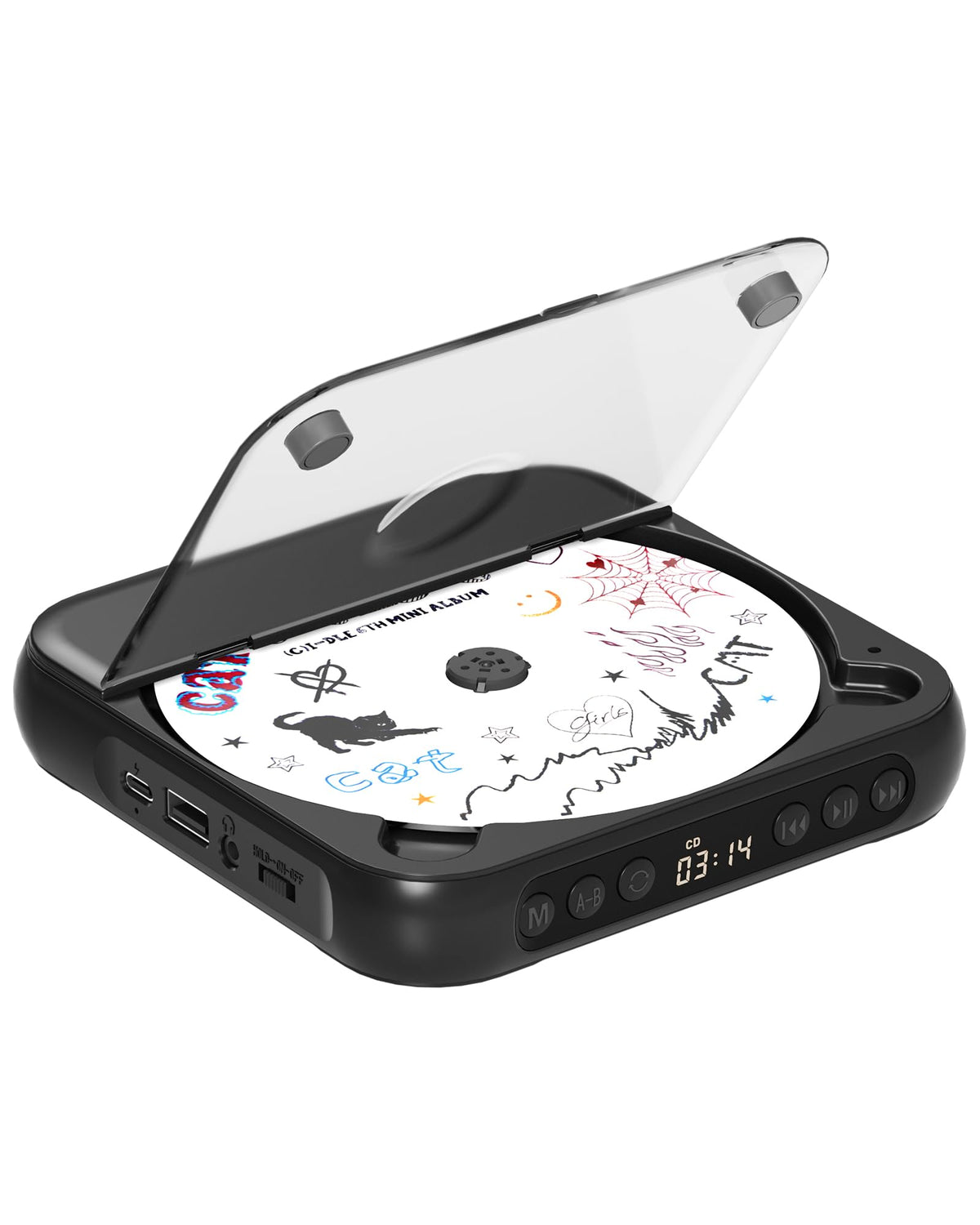 ENVYCLOUD front view closed showing compact design and portability