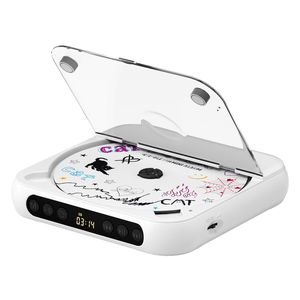 ENVYCLOUD front view showing speakers and portable benefit