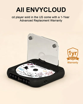 ENVYCLOUD wired headphones and cables included for private listening