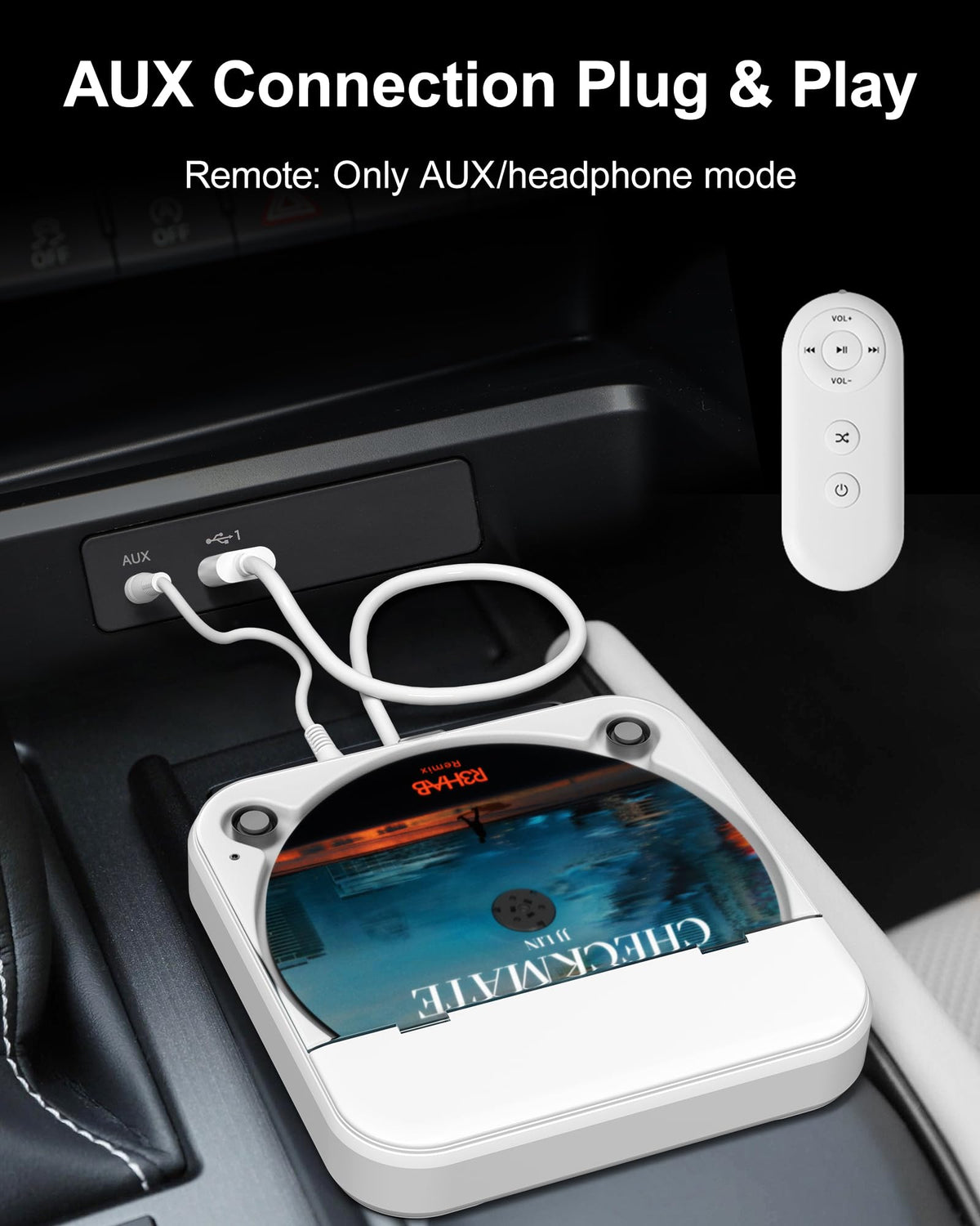 ENVYCLOUD compact dimensions, convenient storage beside seats or in glove box.