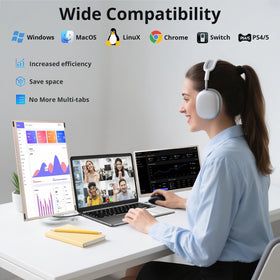 Enzion included cables simplify setup for instant use.