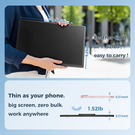 Enzion folded in travel bag showing compact transportability and convenience benefit