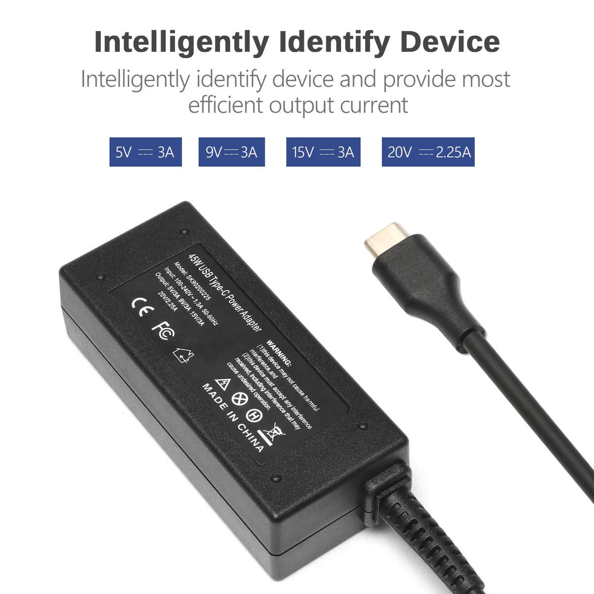 Eokoowo 45W charger durable design highlights robust construction for daily travel