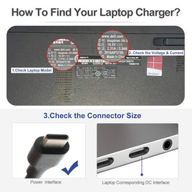 Eokoowo 45W USB-C charger with USB-C tip enables fast recharging for Chromebooks