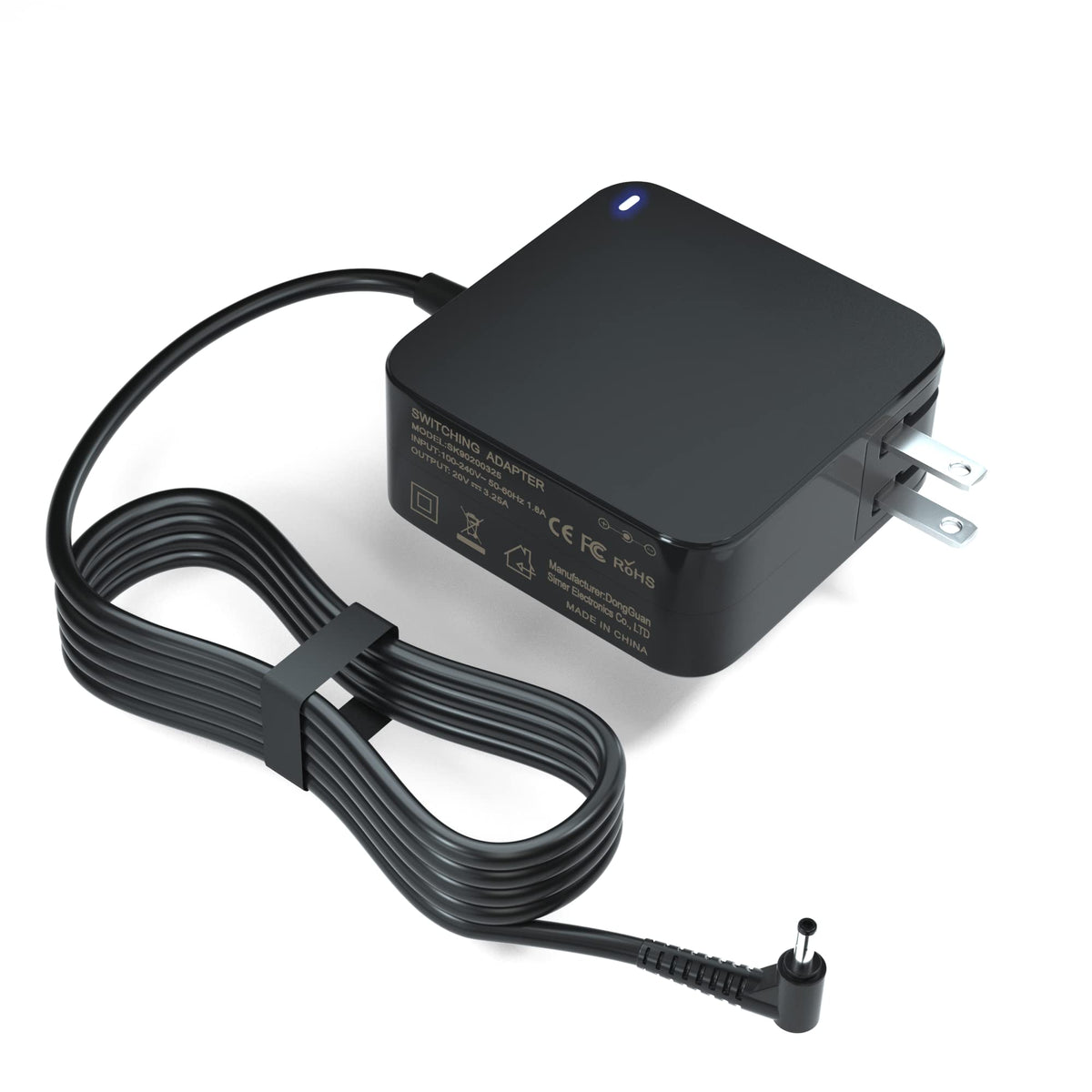 Eokoowo 65W charger for Lenovo IdeaPad 3 series, reliable power on the go.