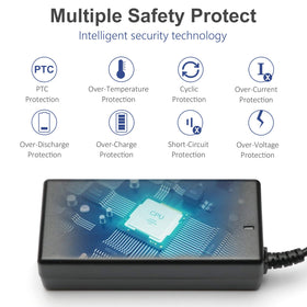 Compact, portable charger design ideal for travel and commuting