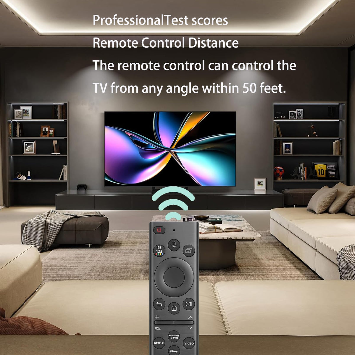 EONCHARM spare-remote keeps entertainment uninterrupted.