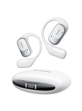 Eonini open-ear earbuds with LED case display for quick status checks