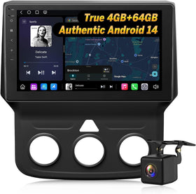 EONON DGRMX7A 9 inch IPS HD display on Dodge RAM dashboard with clear visuals