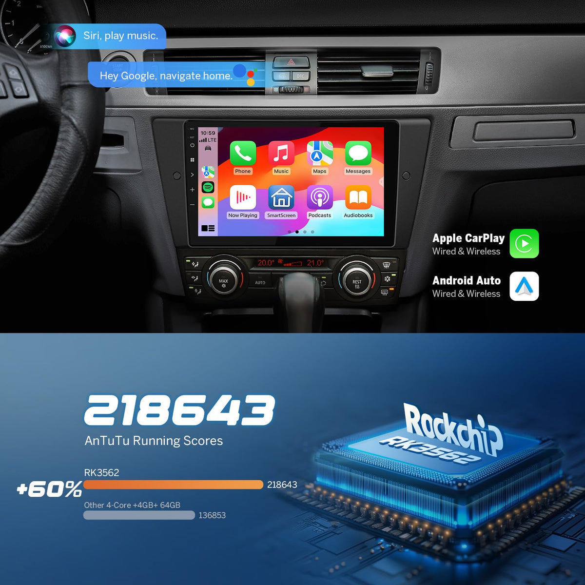 48-band EQ on the E90X7A for personalized sound tuning in BMW interiors.