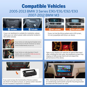 Eonon E90X7S wireless CarPlay for easier iPhone integration while driving