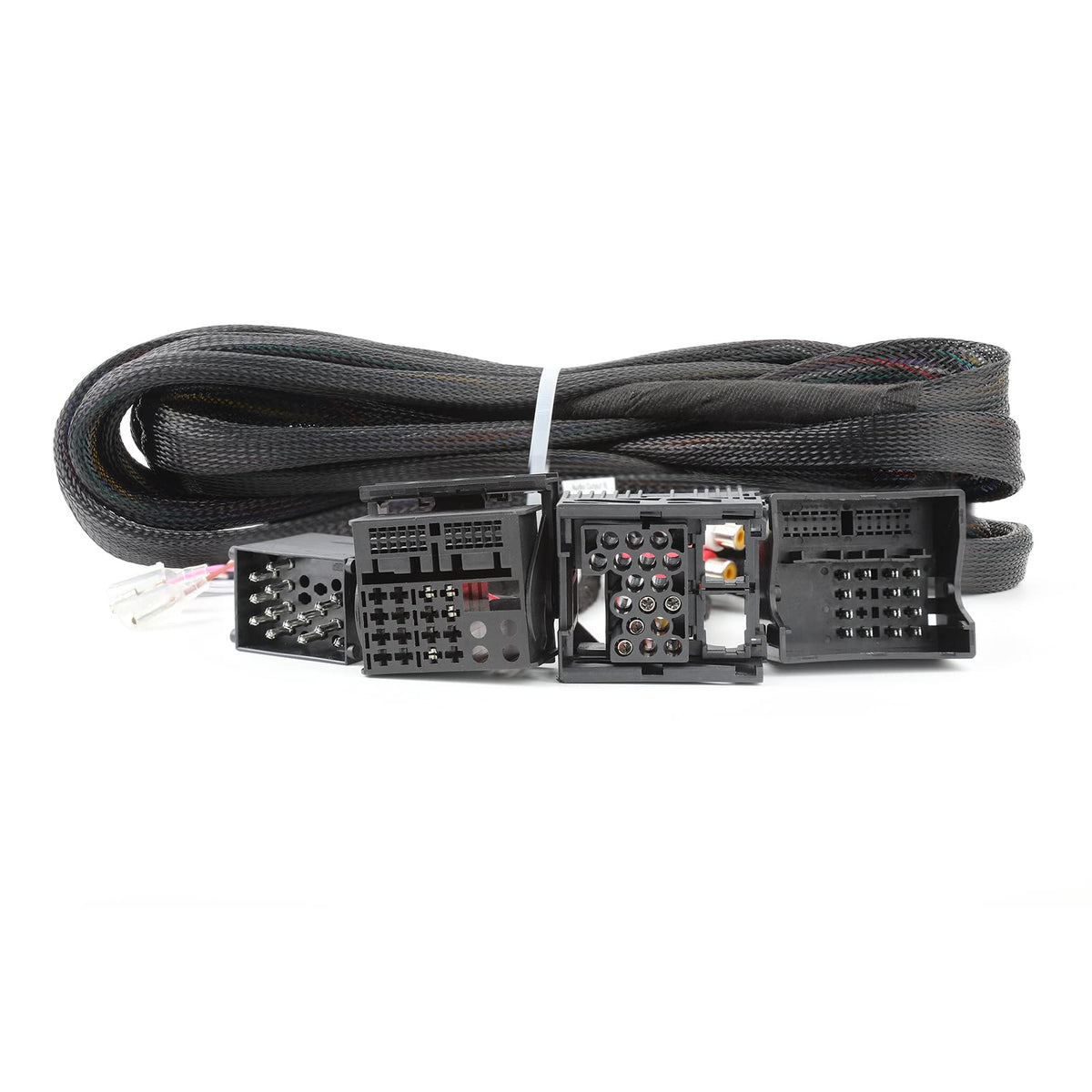 EONON front view of 5.5m extension harness showing connectors and cable, helps tidy installations