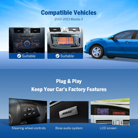 EONON M3BLX7S octa-core performance for smooth navigation and multimedia