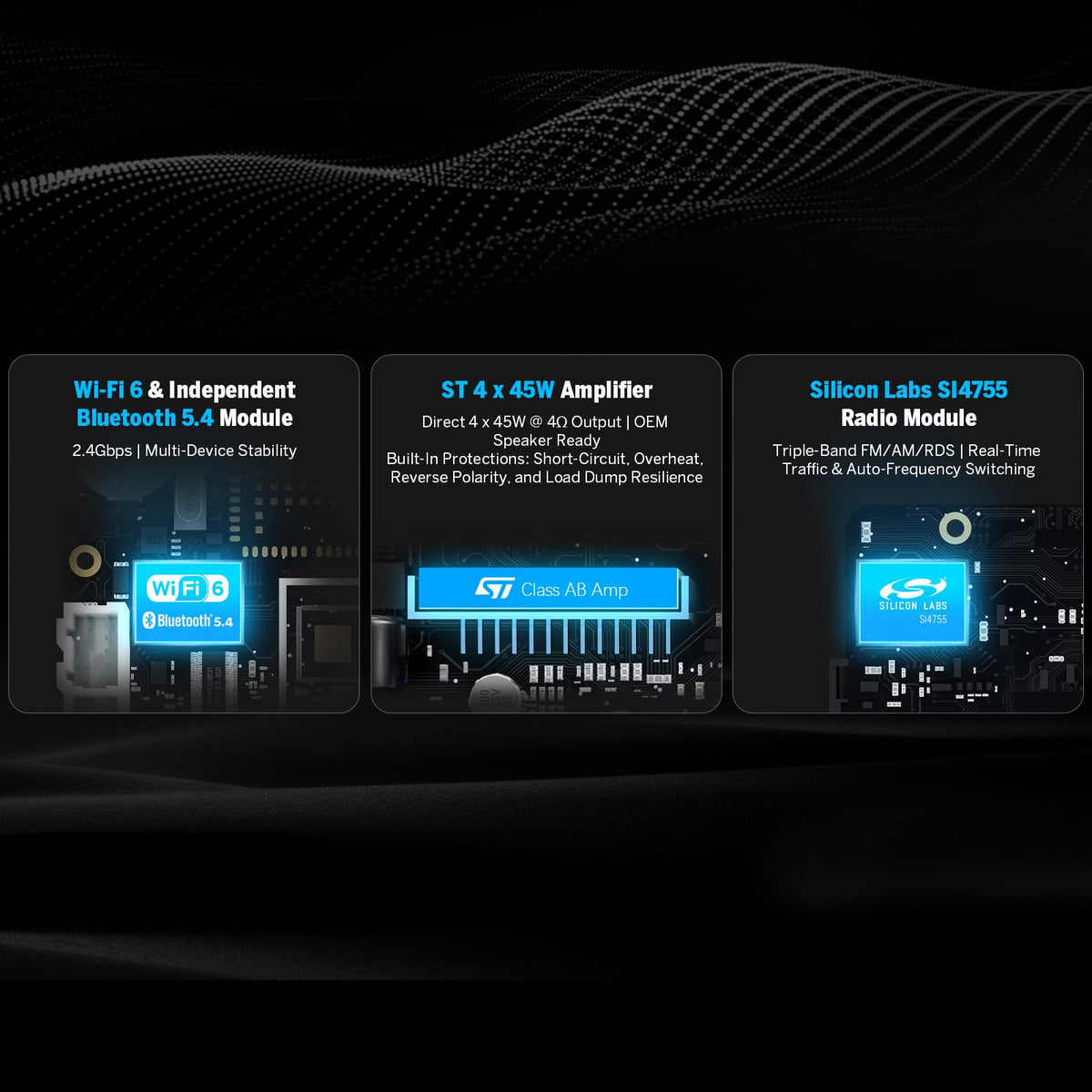 Eonon OTA software updates keep the system secure and current.