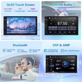 EONON X3 AHD backup camera input aids parking.