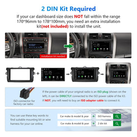 EONON X3 built-in WiFi and Bluetooth module keeps connectivity stable.