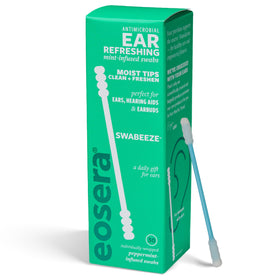 Eosera Swabeeze packaged swabs for convenient on the go cleaning