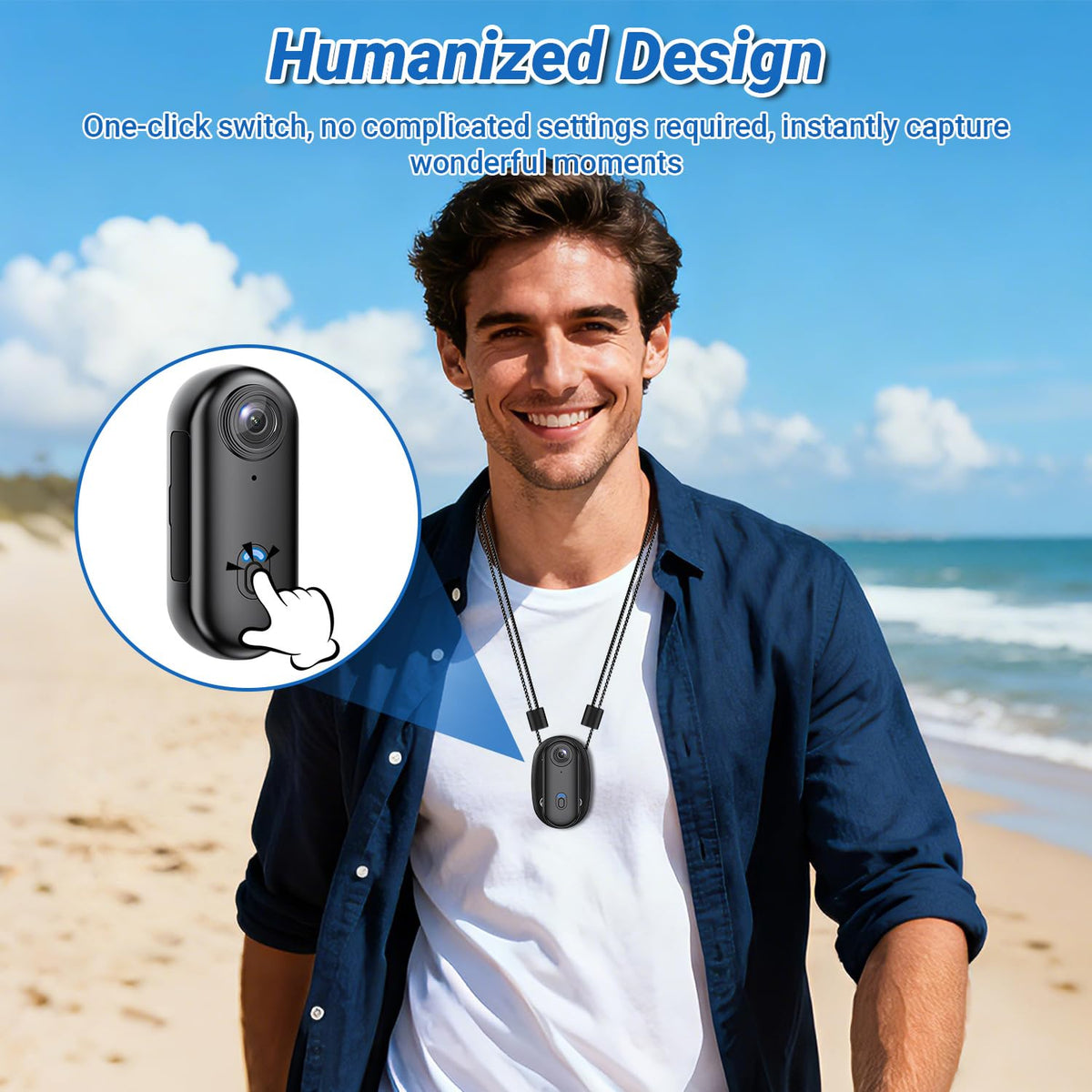 eovas magnetic back-clip enables quick hands-free mounting on gear