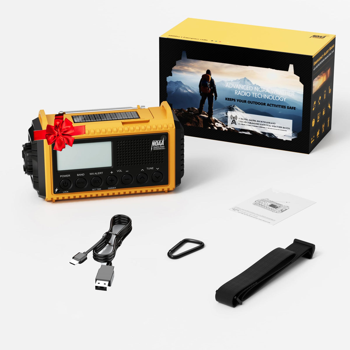 Eoxsmile open battery compartment showing AAA backup cells for extended runtime