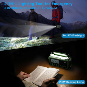 Eoxsmile flashlight beam lighting distant area, strong illumination benefit