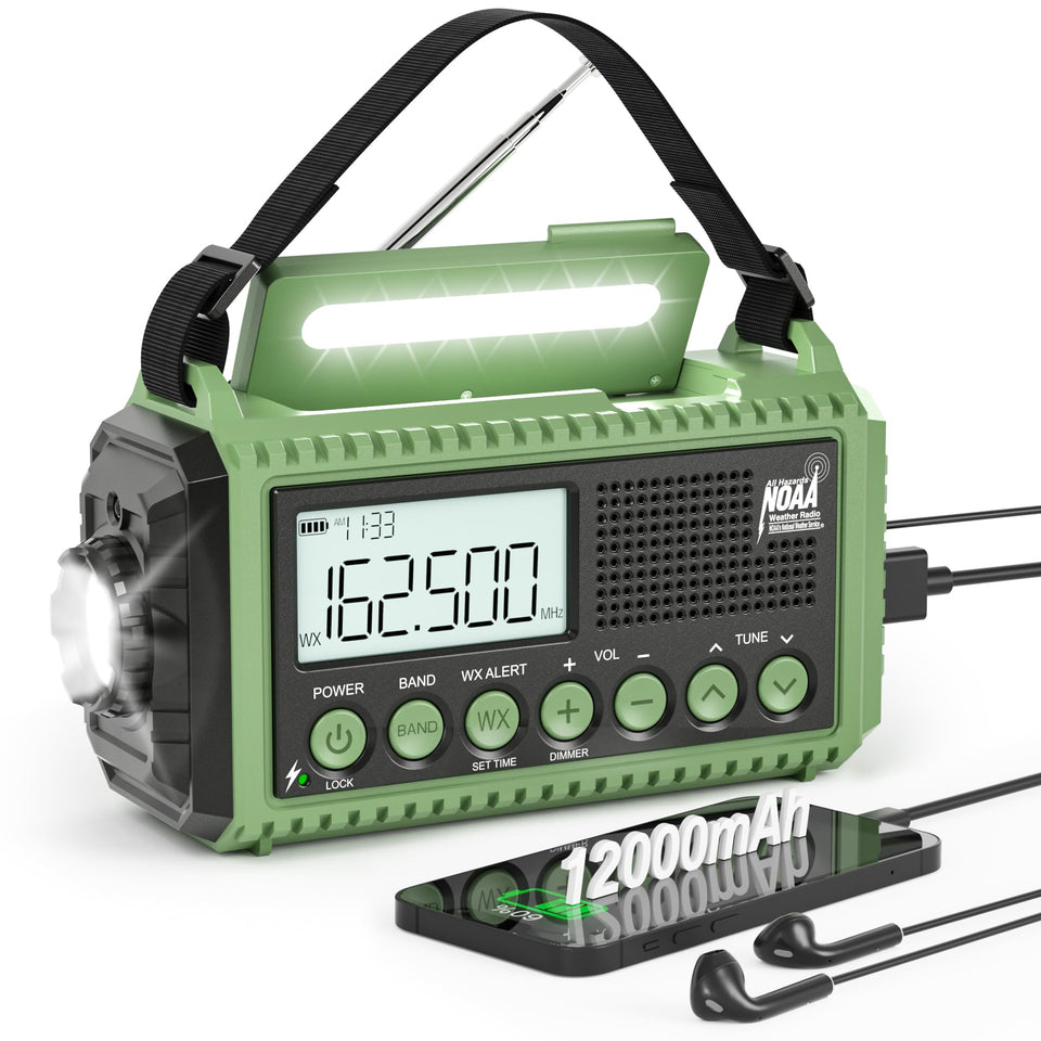 Eoxsmile front panel showing controls and antenna, clear operation benefit
