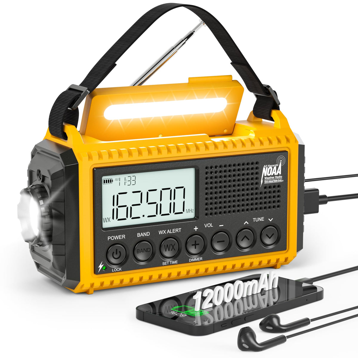 Eoxsmile front panel showing controls and speaker for reliable alerts