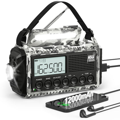 Eoxsmile front view showing radio face and built-in speaker for clear alerts