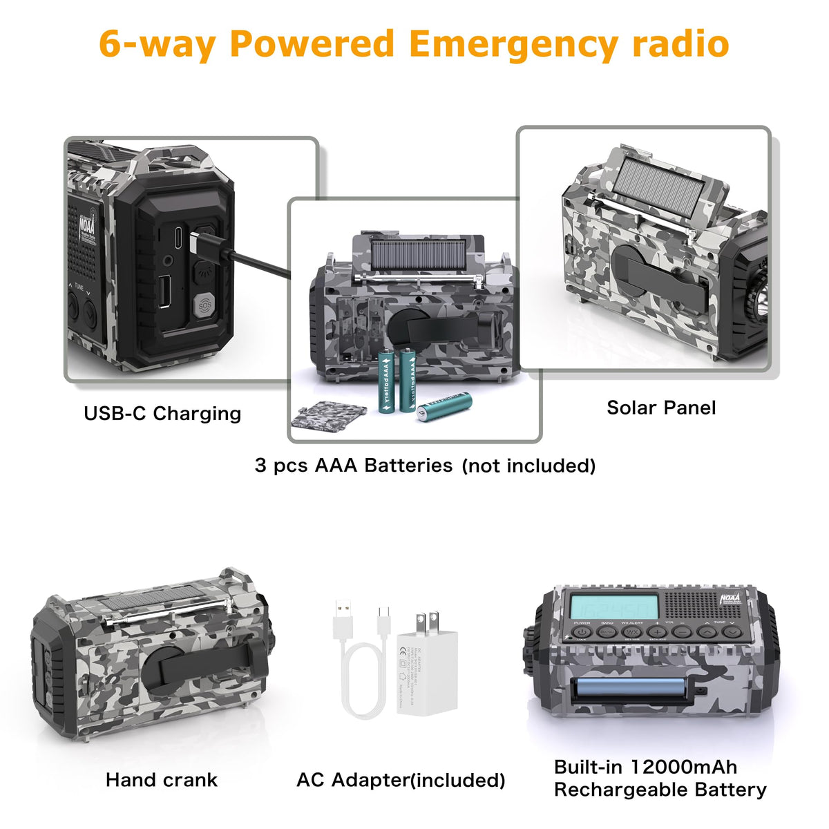 Eoxsmile LCD display and controls showing clear frequency and battery info