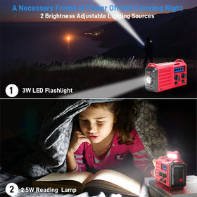 Eoxsmile reading lamp lit to illuminate a book for nighttime use