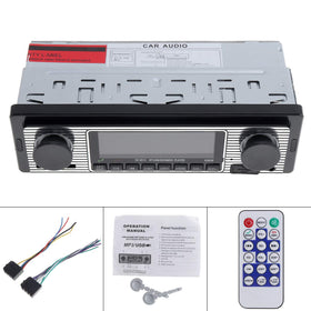 epathchina 12V Bluetooth car radio with wireless music and hands-free calling